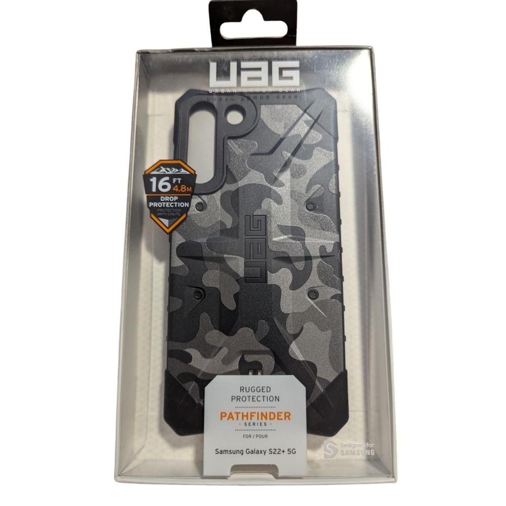 W6. UAG Pathfinder Series Case for Samsung Galaxy S22+ 5G - Midnight Camo